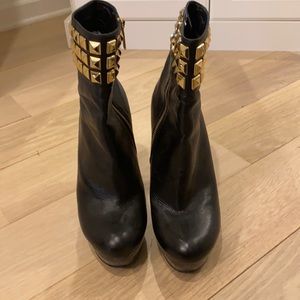 Michael Kors platform heel bootie